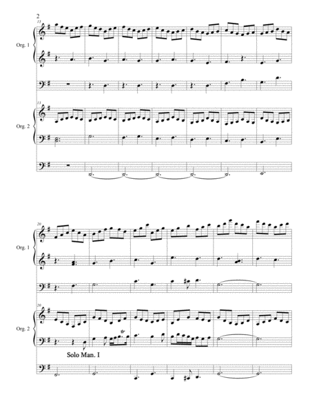 O Come Divine Messiah For Two Players On One Organ Page 2