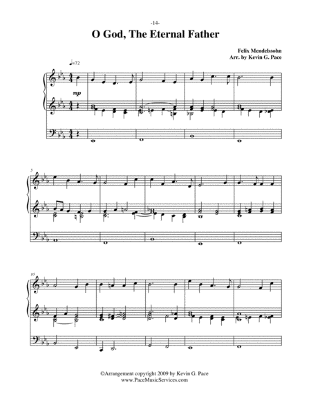 O God The Eternal Father Organ Solo Prelude Page 2