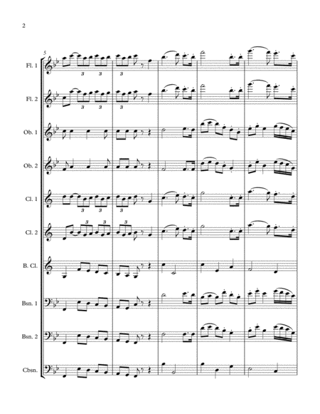 O Holy Night 2 Baritone Saxes Piano And Optional Drum Set Intermediate Level Page 2