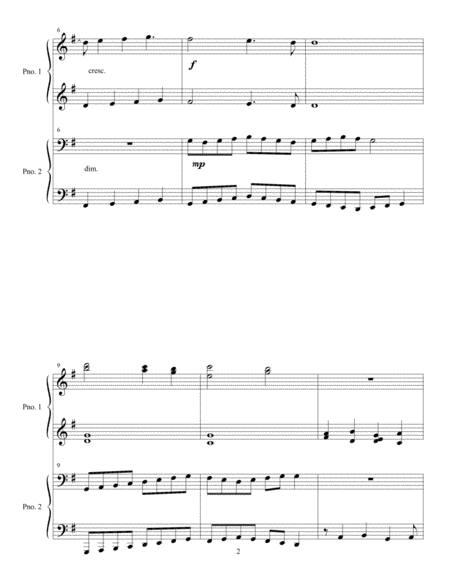 O Holy Night Cantique De Noel Adolphe Adam Duet For Two Eb Alto Saxophones Page 2