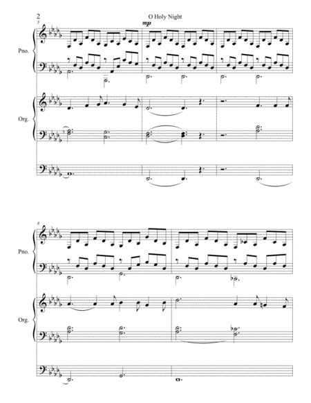 O Holy Night For Organ And Piano Page 2