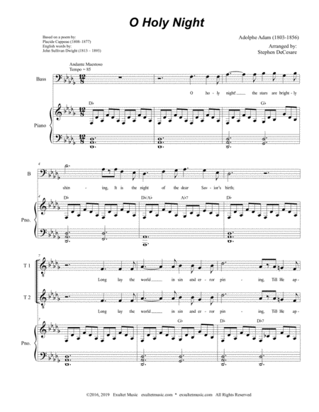 O Holy Night For Ttb High Medium Key Page 2