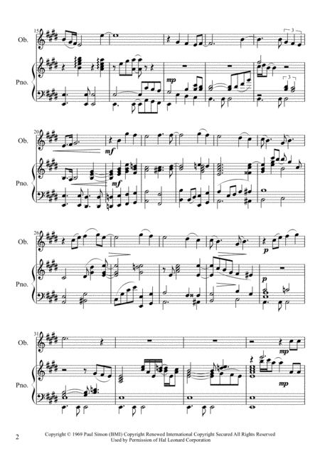 O Holy Night Piano Accompaniment For Sa Choir Oboe Page 2