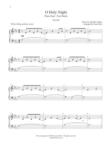 O Holy Night Piano Duet Page 2