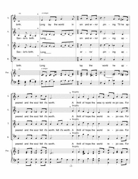 O Holy Night Satb Page 2