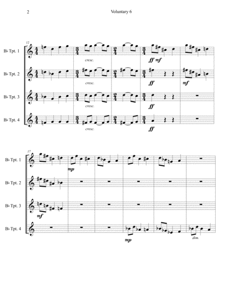 O Holy Night Trombone Page 2