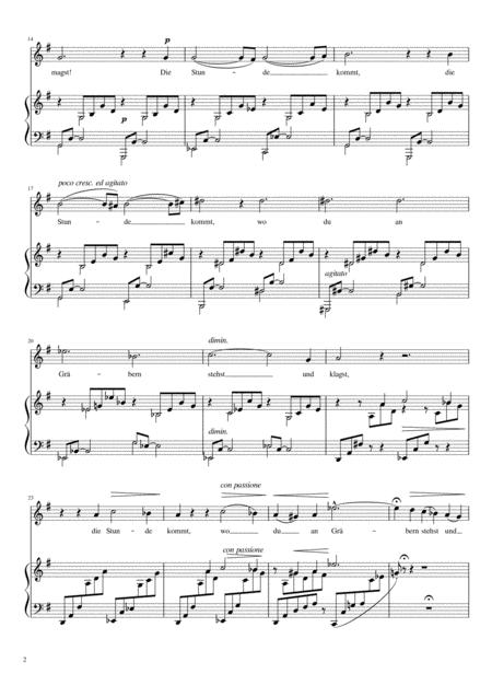 O Lieb So Lang Du Lieben Kannst Franz Liszt High Voice Key G Page 2