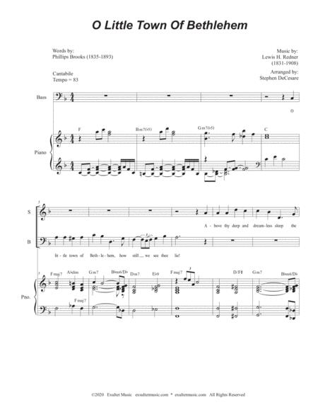 O Little Town Of Bethlehem Vocal Trio Sab Page 2