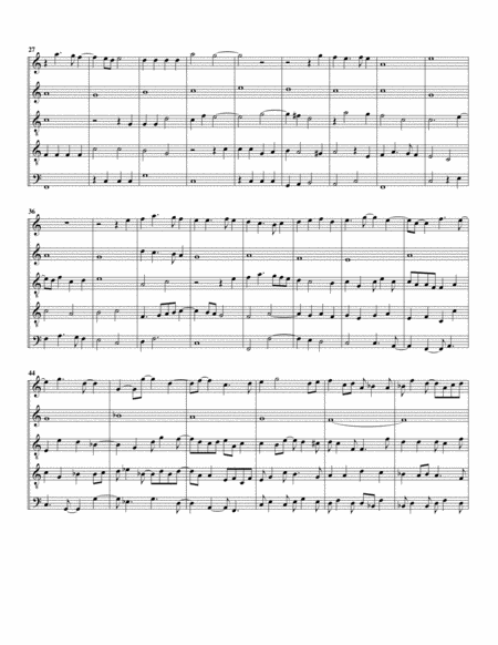 O Lux Arrangement For 5 Recorders Page 2