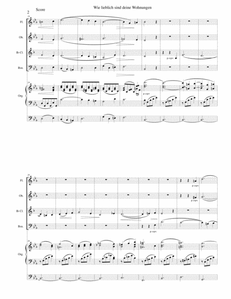 O Mio Babbino Caro Arranged For Piano And Bb Clarinet Page 2