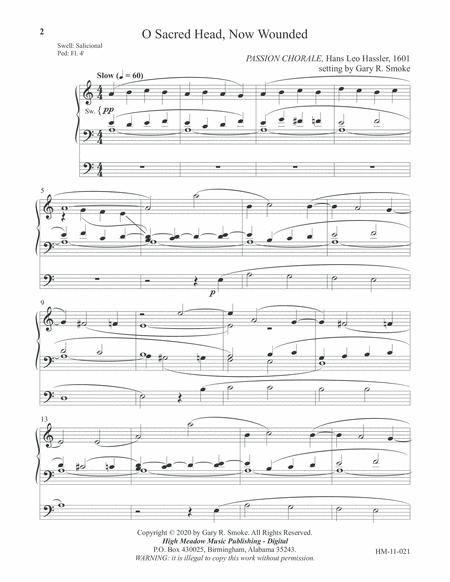 O Sacred Head Now Wounded Passion Chorale Page 2