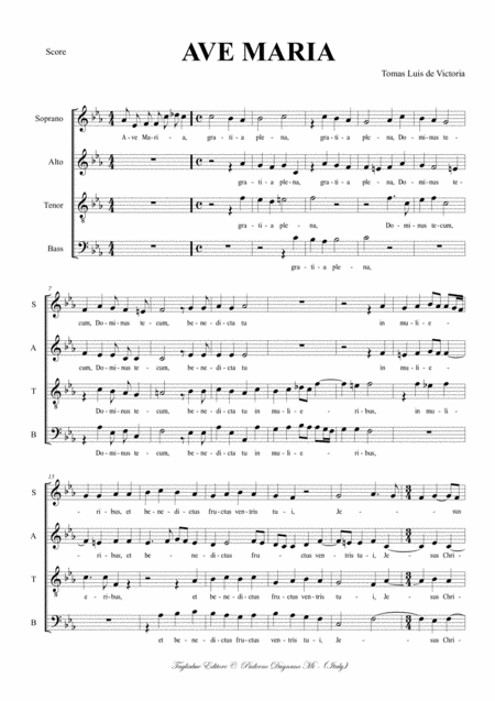 O Vos Omnest L De Victoria For Satb Choir Pdf File With Embedded Mp3 Files Of The Individual Parts Page 2