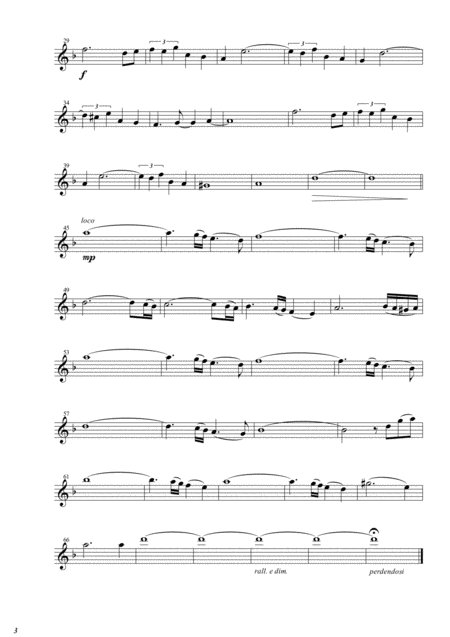 Oblivion For Violin And Piano Page 2