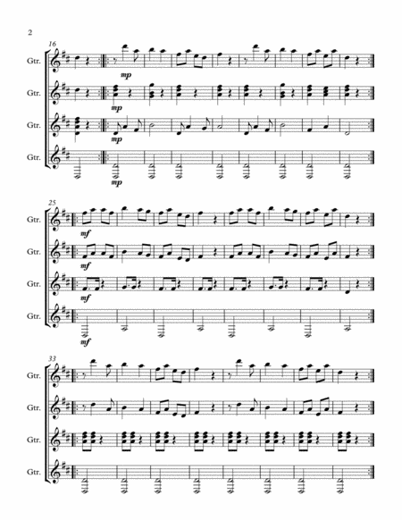 Obwisana Guitar Quartet Page 2