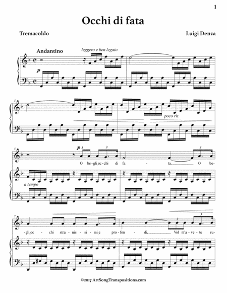 Occhi Di Fata F Major Page 2