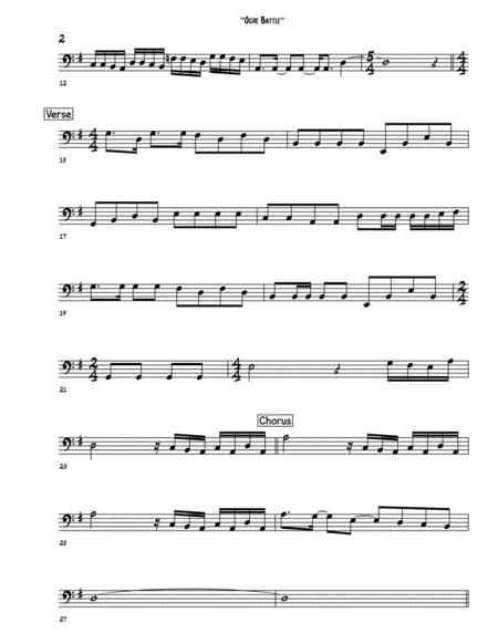 Ogre Battle Bass Guitar Tab Page 2