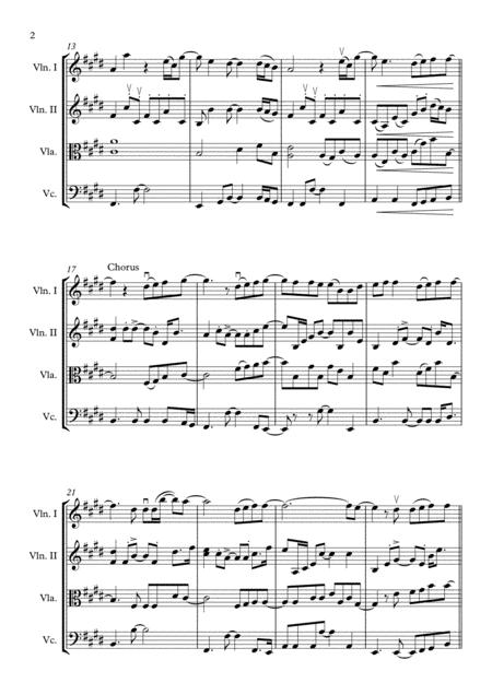 Oh What A World String Quartet Trio Duo Or Solo Violin Page 2