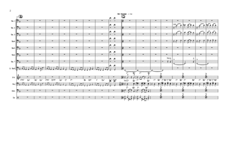Ol Man River Trombone Octet With Rhythm Section Page 2