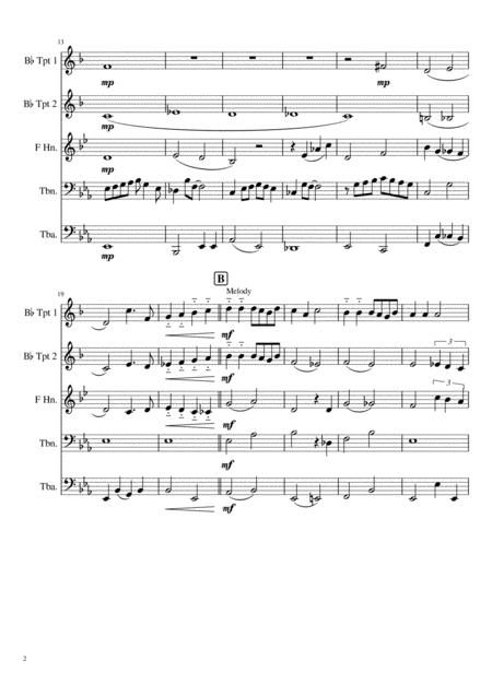 Old Cape Cod C Rothrock M Yakus A Jeffrey Brass Quintet Page 2