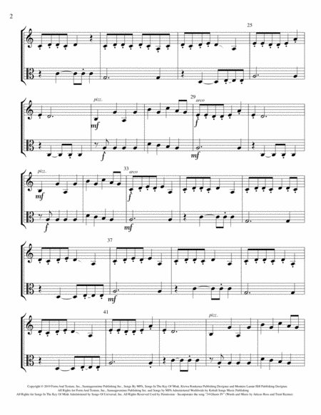 Old Town Road For Violin And Viola Page 2