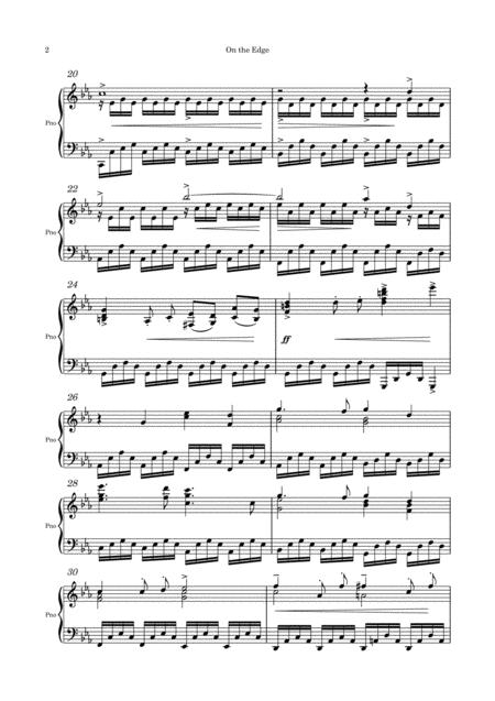 On The Edge Frostpunk Ost Piano Arrangement Page 2
