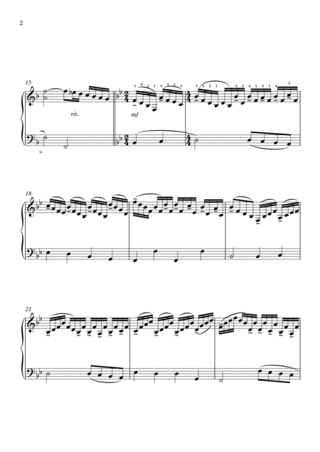 Once In Royal Davids City For Intermediate Piano Page 2