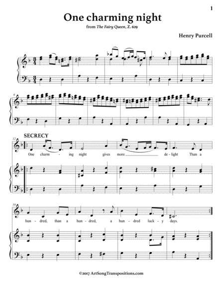One Charming Night D Minor Page 2