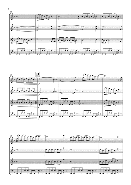 One Day Like This String Quartet Page 2