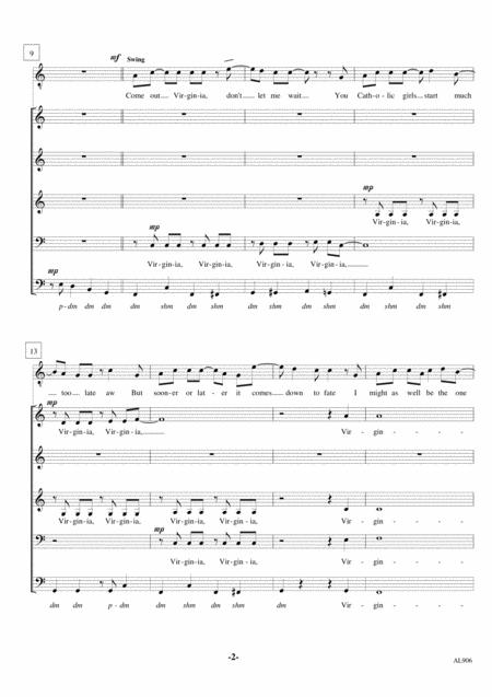 Only The Good Die Young Saatbb A Cappella Page 2