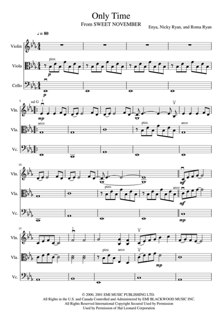 Only Time String Trio Page 2