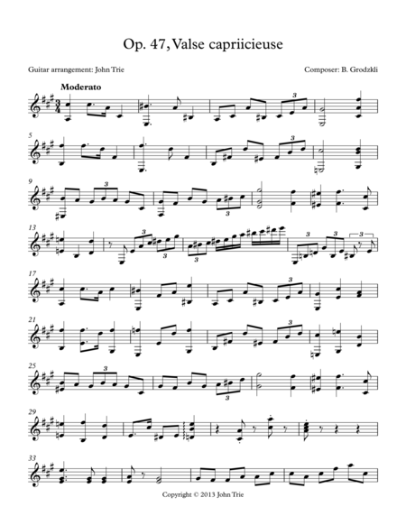 Opus 47 Valse Capriicieuse Page 2