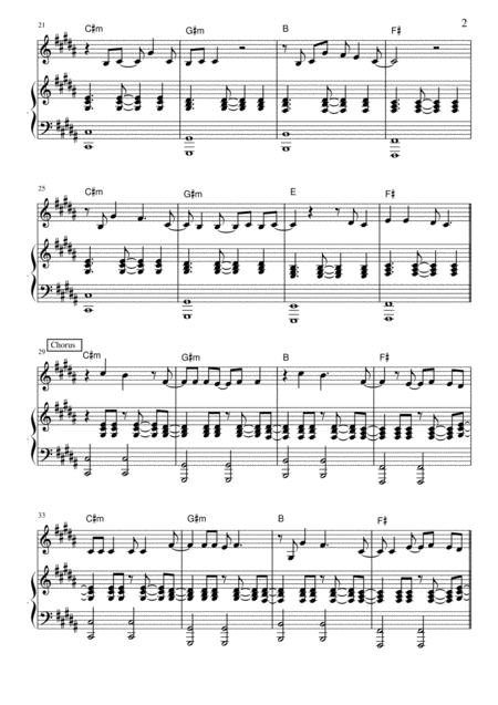 Ordinary Love By U2 Piano Accompaniment Voice Page 2