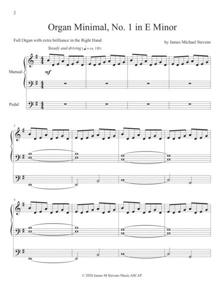 Organ Minimal Nos 1 5 Page 2