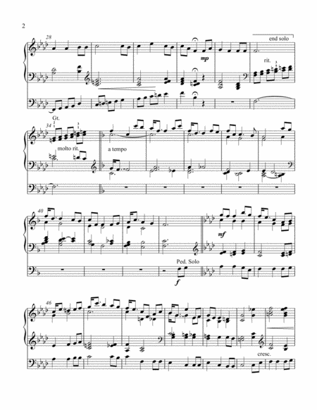 Organ Prelude 40 Page 2