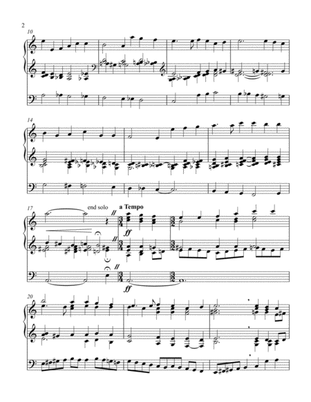 Organ Prelude 50 Page 2