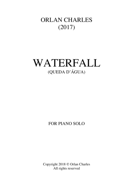 Orlan Charles Waterfall Queda D Gua For Piano Solo Page 2