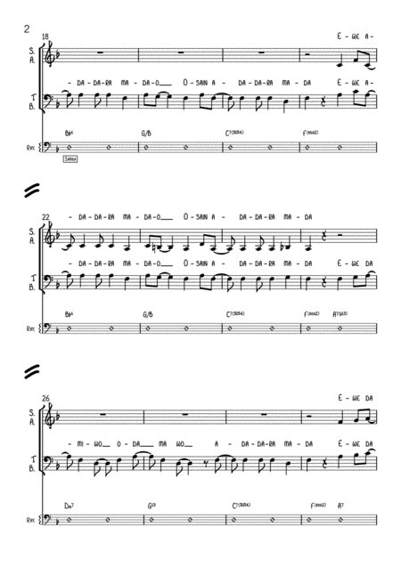 Osain Cuban Folk Song Page 2