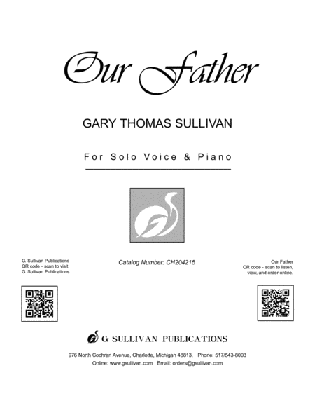 Our Father Vocal Solo With Piano Page 2