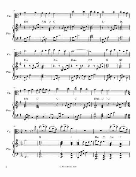 Our Great Savior Viola Solo Page 2