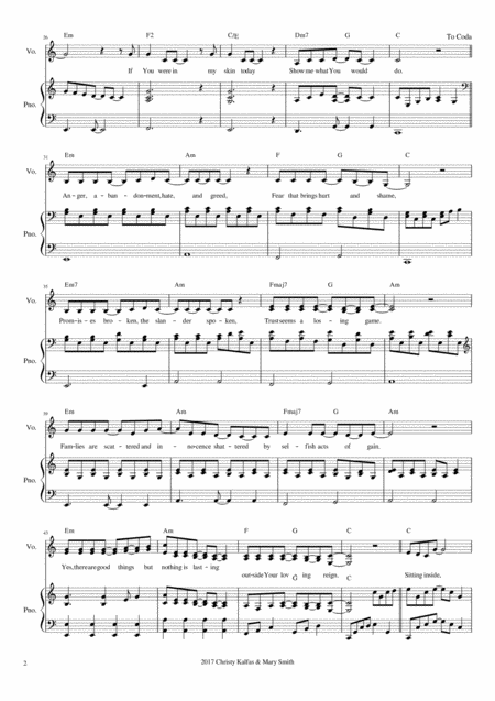Outside Voice Piano Page 2