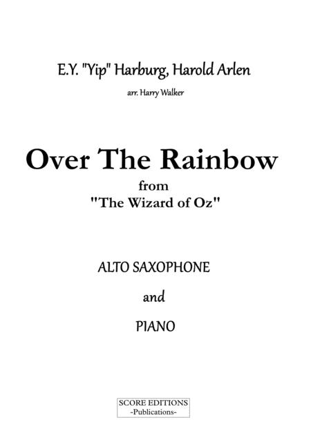 Over The Rainbow For Alto Saxophone And Piano Page 2
