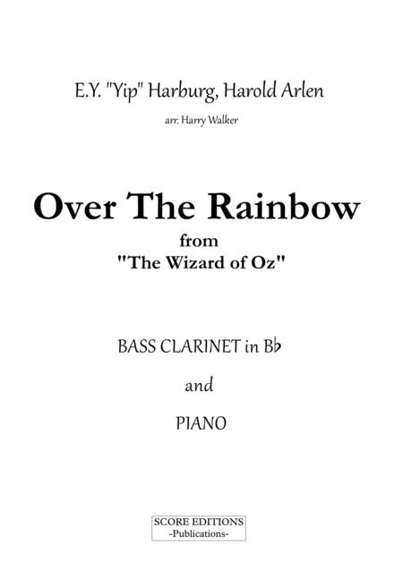 Over The Rainbow For Bass Clarinet And Piano Page 2