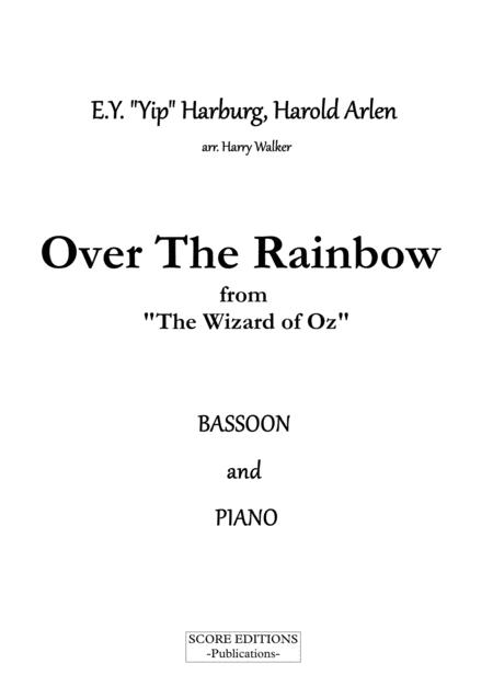 Over The Rainbow For Bassoon And Piano Page 2