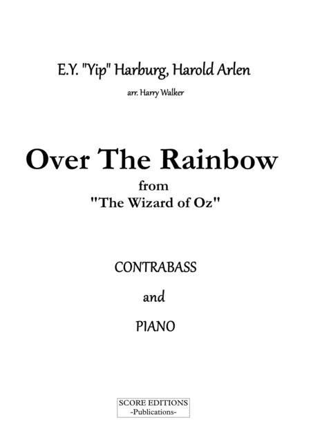 Over The Rainbow For Contrabass And Piano Page 2