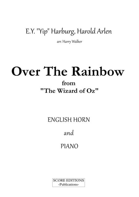 Over The Rainbow For English Horn And Piano Page 2