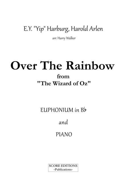 Over The Rainbow For Euphonium In Bb And Piano Page 2