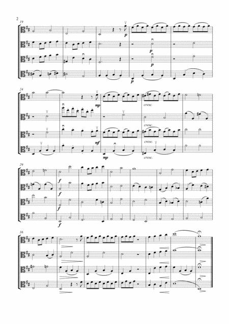 Over The Rainbow For Four Violas Page 2