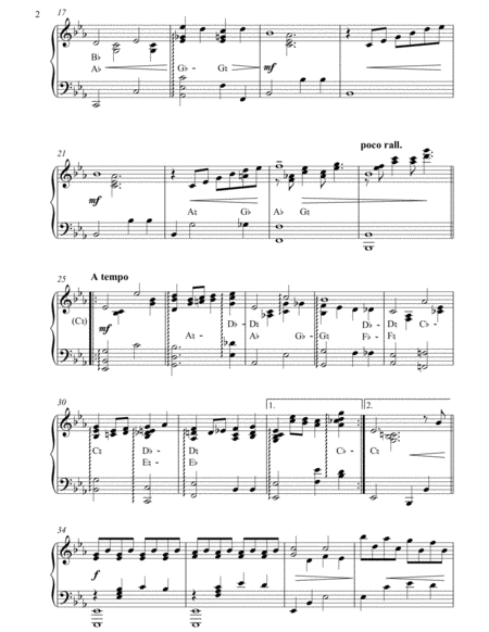 Over The Rainbow From The Wizard Of Oz Harp Solo Page 2