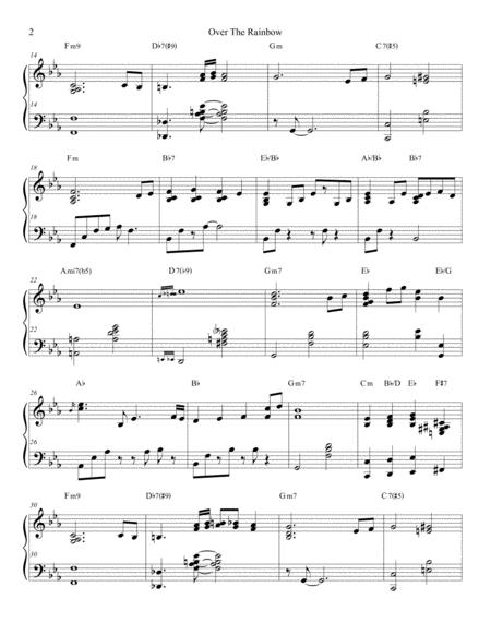 Over The Rainbow Jazz Version Page 2