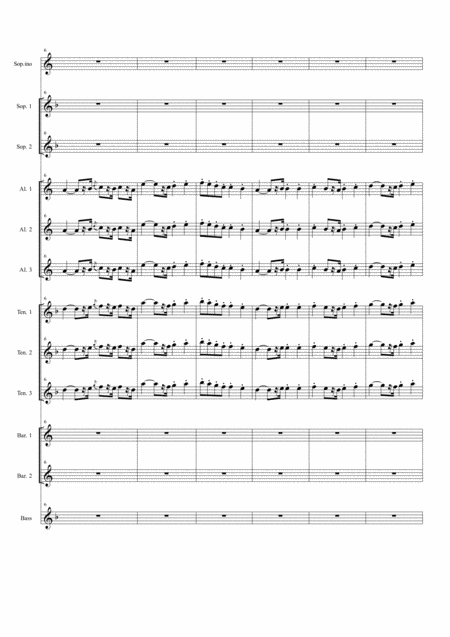 Overture From L Arlesienne Suite No 1 For Saxophone Ensemble Page 2